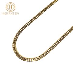 【新品】喜平ネックレス K18 18金 750 6面ダブル 31.0g 60cm 4.2mm キヘイ チェーン 金ネックレス 造幣局検定マーク 30g 50cm メンズ アクセサリー