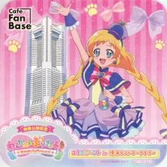 【中古】コースター キュアフレンディ オリジナルコースター 「映画公開記念 わんだふるぷりきゅあ! コラボイベント in 横浜ランドマークタワー Cafe Fan Base コラボカフェ」 メニューご注文特典