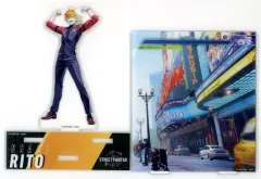 【中古】アクリルスタンド・アクリルパネル 宇佐美リト ジオラマアクリルスタンド 「カプくじ ストリートファイター6×にじさんじ コラボくじ 第2弾」 C-3賞