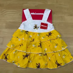 新品タグ付き◎ミキハウスレトロワンピース◎サイズ80