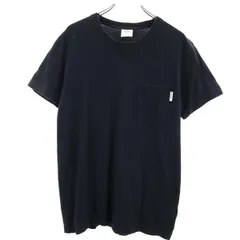 ミスタージェントルマン 半袖 Tシャツ M ブラック系 Mr.GENTLEMAN 胸ポケット メンズ 【中古】  【230512】 メール便可