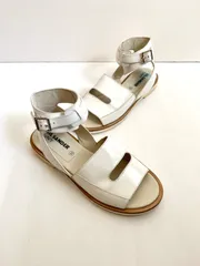 JIL SANDER NAVY  ジルサンダー ネイビー  レザーサンダルのサムネイル