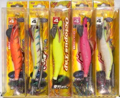 楽天市場】マルシン タコエギ ダンシング八ちゃん 3.5 4号 3本針