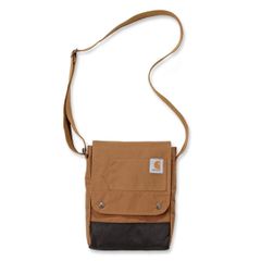 カーハート　ショルダーバッグ　茶　●新品　Carhartt
