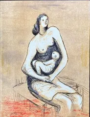 ヘンリー・ムーア マザー＆チャイルド エッチング作品集(Henry Moore: Mother and Child Etchings)#FB220035
