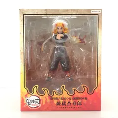 〇アニプレックス フィギュア 煉獄杏寿郎 「劇場版 鬼滅の刃 無限列車編」 1/8 ABS＆PVC製塗装済み完成品 ANIPLEX+限定 テープ貼り直し痕あり