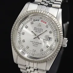 ELGIN クォーツ FK-917-L1 1864USA ねじ込み式竜頭 - 時計