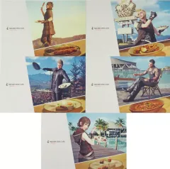 【中古】ポストカード(キャラクター) 集合(第3弾ver.) ポストカードセット(5枚組) 「ファイナルファンタジーXV×SQUARE ENIX CAFE 第5弾」