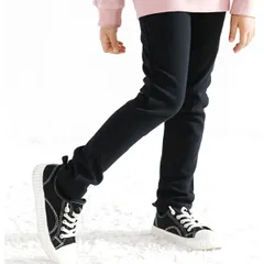 Bee【クーポン利用で20％OFF♪】ストレッチパンツ◇スキニー×ブラック◇韓国子供服 韓国子ども服 韓国こども服 キッズ 女の子 ガールズ 100 110 120 130 140 150