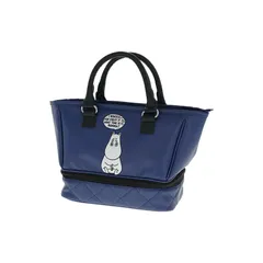 フォロー割実施中！(公式)ワールドゴルフ ボストンバッグ トートバッグ MOOMIN ムーミン レザートートバッグ ブルー 1525006700 ブルー 【IR】