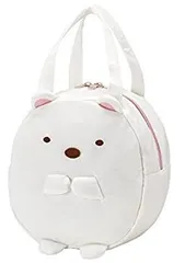 【中古】「非常に良い」スケーター ダイカット バッグ スウェット素材 すみっコぐらし 白 KNBD1