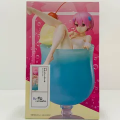 リゼロ　ラム　レム　クリームソーダ　フィギュア　計10個セット 鮮やかなクリームソーダに浸かるラムとレムをオリジナル衣装で