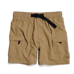 ノースフェイス ハーフパンツ The North Face CLASS V BELTED TRUNK クライミングパンツ REGULAR メンズ レギュラーレングス 海外限定 KELP TAN