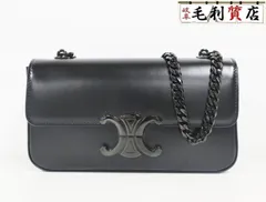 【CELINE】セリーヌ チェーン ロゴ ショルダーバッグ セリーヌ チェーンクラッチ(直営店) (CELINE/ショルダーバッグ
