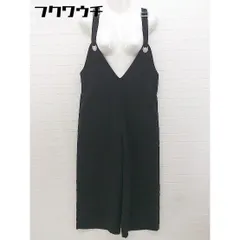 ◇ KBF アーバンリサーチ ワイドパンツ オールインワン オーバーオール サイズOne ブラック レディース 【1103290013947】