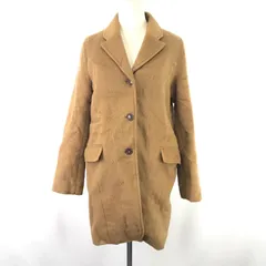coen【コーエン】ふわもこ/ステンカラーコート【レディースM/茶/brown】アウター/ブルゾン/Jacket/Jumper◆BJ071-a-1ynのサムネイル