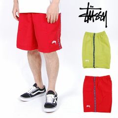 新品タグ付 STUSSY ホノルル限定 ウォーターショーツ M 水着 ライム 緑