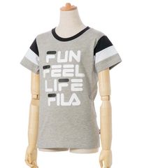 フィラFILAガールズ半袖Tシャツ★グレー150新品