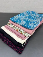 着物 羽織 7点まとめ売り リメイク用 着付けお稽古着用