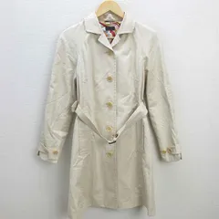 H■ポールスミス/Poul Smith BLACK 裏地総柄 トレンチコート【42】ベージュ/MENS■19【中古】