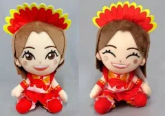 【中古】ぬいぐるみ 全2種セット おひさまかなこちゃん ぬいぐるみ ももくろちゃんZ 「とびだせ！ぐーちょきぱーてぃー」 タイトーオンラインクレーン限定