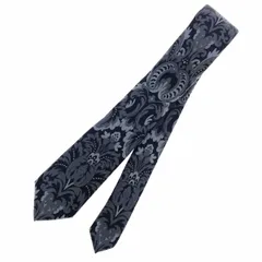 良好 DOLCE&GABBANA ドルチェ&ガッバーナ  ナロータイ   ブラック シルク100％ メンズ 総柄/マルチカラー　240001147762