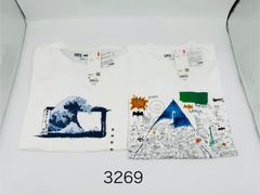2枚セット　ユニクロ　Tシャツ 半袖　M L　バラ売り不可　　*3269