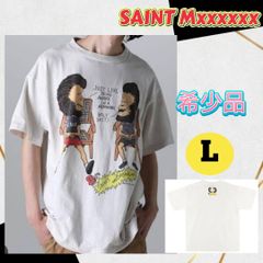 タグ付き SAINT Mxxxxxx セントマイケル ア ベイシング エイプ トップス Tシャツ ホワイト 大き目サイズL