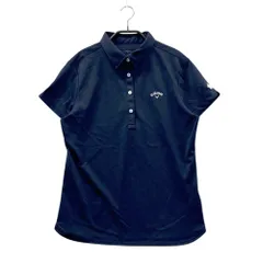 サイズ：LL CALLAWAY キャロウェイ  半袖ポロシャツ 花柄 ネイビー系 [240101517331] ゴルフウェア レディース ストスト