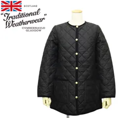 Traditional Weatherwear (トラディショナルウェザーウェア) L252APQCO0482AA ARKLEY MIDDLE アークリー ミドル レディースキルティングジャケット 全2色 TW016 01BLACKxBLACK 36