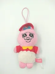 JAIA おぱんちゅうさぎ クリボッチバイトコスチューム マスコット vol.1 約13㎝ (レッド)　赤　中古品