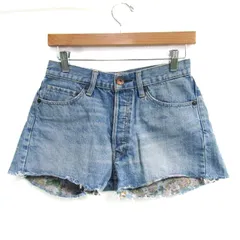 マウジー デニムショートパンツ ボトムス レディース 26サイズ ブルー系 MOUSSY 【中古】