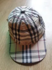 BURBERRY - 本物超希少バーバリーゴルフBURBERRYGOLFサンバイザーキャップサイズ調整 バーバリー BURBERRY GOLF サンバイザー ノバチェック