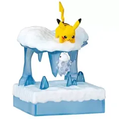 【中古】トレーディングフィギュア 1.ピカチュウ＆ユキハミ 「あつめて ひろがる!ポケモンワールド 3 凍てつく雪原」