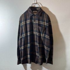 amazon essentials チェックフランネルシャツ US M