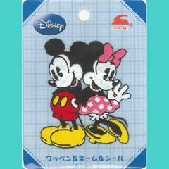 【特価商品】ミッキーマウス Mickey&Minnie DI61 〈ディズニー〉アイロン接着ワッペン パイオニア