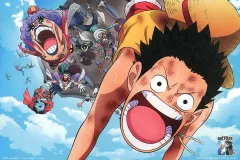 【中古】紙製品 集合(軍艦落下/マリンフォード頂上戦争編) 名場面色紙コレクション 「一番くじ ワンピース TVアニメ25周年 ～海賊王への道～」 H賞