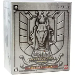 【中古】「非常に良い」聖闘士星矢 ブレイブ・ソルジャーズ 限定版ペガサスBOX (初回特典 プレイアブルキャラ「黄金聖衣 シオン」プロダクトコードPS3用「聖闘士カスタムテーマ」(全10種)) - PS3