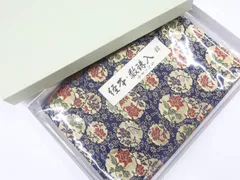 【一輝堂】【仏具】経本・数珠入れ 金糸 箱入 25w08-10078