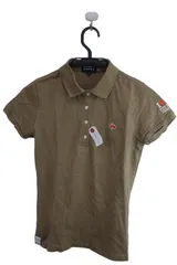 PEARLY GATES(パーリーゲイツ) ポロシャツ 黄土色 レディース 1 055-960700 ゴルフ用品 2506-0010 中古