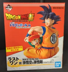 BANDAI SPIRITS 一番くじ ドラゴンボール EX 地球を守る戦士たち ラストワン賞孫悟空&孫悟飯 ラストワンカラー MASTERLISE