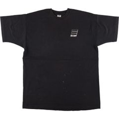 90s】Men in Black ロゴ刺繍 ムービー Tシャツ ブラック XL - メルカリ
