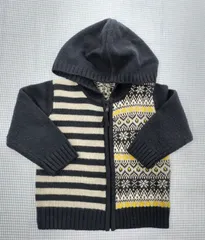 COMME CA ISM コムサイズム パーカー ニット 90cm 子供服 中古