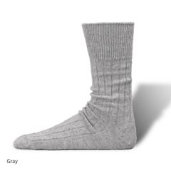 SHOWATABÉ ショウワタベ Cashmere Cotton Ribbed Socks カシミヤコットンリブソックス SW-01 靴下 ユニセックス レディース メンズ 新品 国内正規品 日本製 【サイズ / 2：25-28cm】