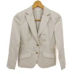 クミキョク テーラードジャケット アウター ストレッチ レディース 2サイズ ベージュ 組曲 【中古】