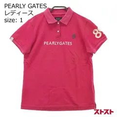 PEARLY GATES パーリーゲイツ 半袖ポロシャツ 1 ［240001959854］#