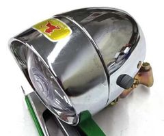 新品・未使用 特価品 ユニコン(UNICON)自転車用発電砲弾型ヘッドライト6V6W(#00614129)