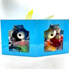 スヌーピー 2003年　マクドナルド　ハッピーセット スヌーピー コレクションボックス フィギュア 6体セット限定ボックス