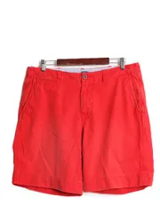 【お得なクーポン配布中!】 00s ポロ ラルフローレン コットン チノ ショートパンツ メンズ 34 / 古着 00年代 オールド ショーツ 短パン ノータック アーミータイプ 赤