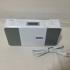 W598　TOSHIBA　東芝　CDラジオ　TY-C251　ホワイト